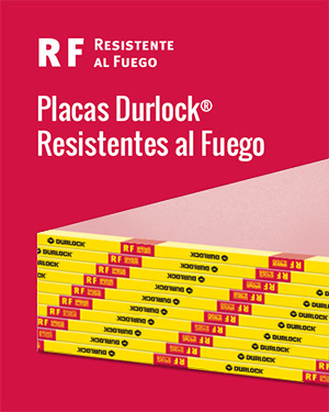 Placas Durlock® Resistentes al Fuego
