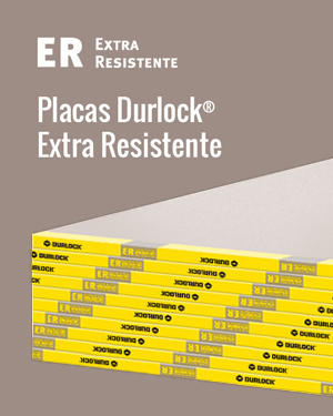 Placas Durlock® Extra Resistente
