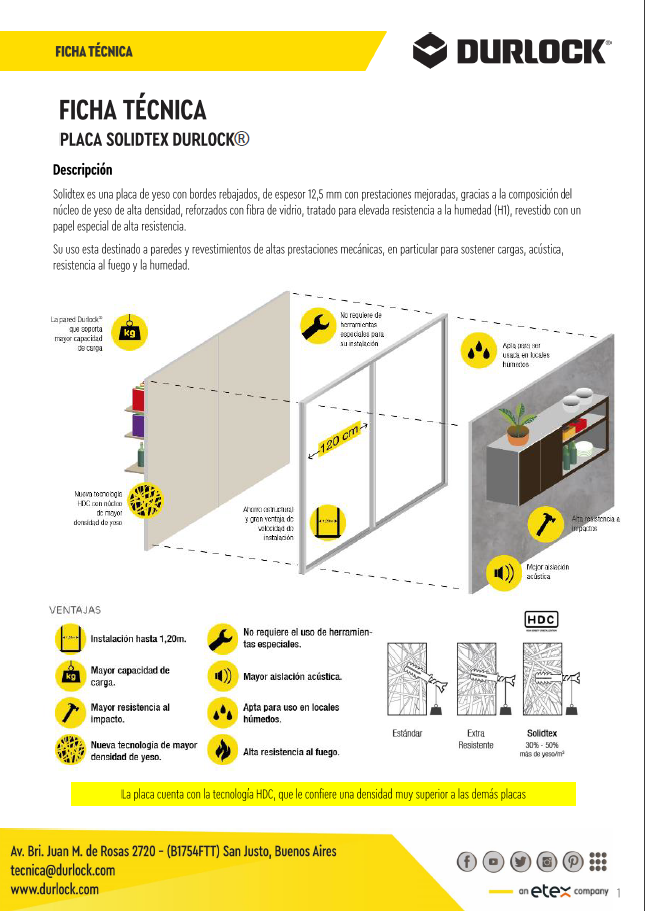 Placas Solidtex®